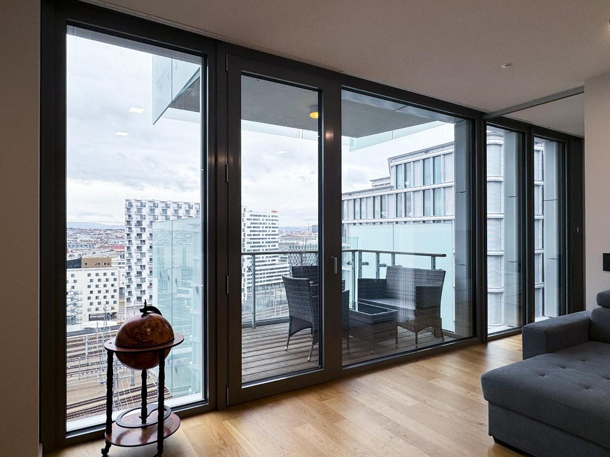 Luxus-Apartment Mit Weitblick فيينا المظهر الخارجي الصورة